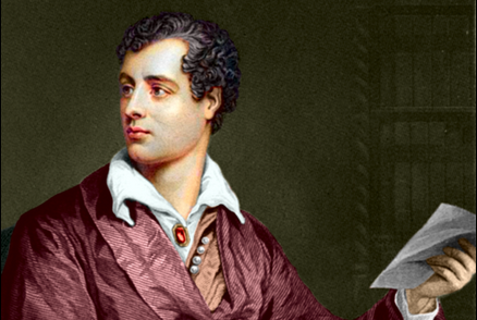 Ménage à trois, Ravenna style: Lord Byron, his lover and her husband.